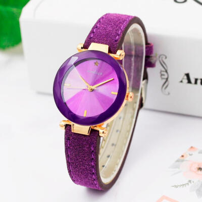 

2018 pure color Simple Souvenir Temperament Stainless Business Womens Watch Fashionable Beautiful Ladies WristWatch D