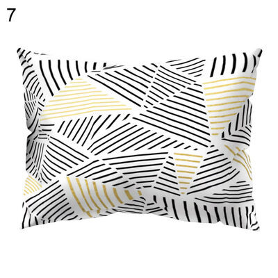 

Unique Geometric Pattern Pillow Case Cushion Cover Home Car Sofa Hotel Decor