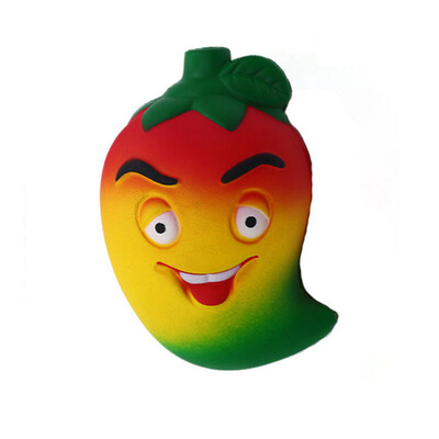 

Tailored Simulation Colored Pepper Super Slow Rising Scented Relieve Stress Toy