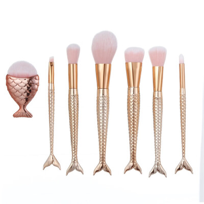 

〖Follure〗7PCS Makeup Brushes Powder Foundation Eyeshadow Eyeliner Lip Cosmetic Brush