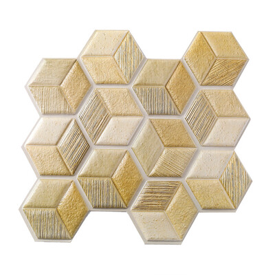 

〖Follure〗Explosion Models 3D Stereo Tile Stickers Anti-Collision Stickers PVC Wall Sticke