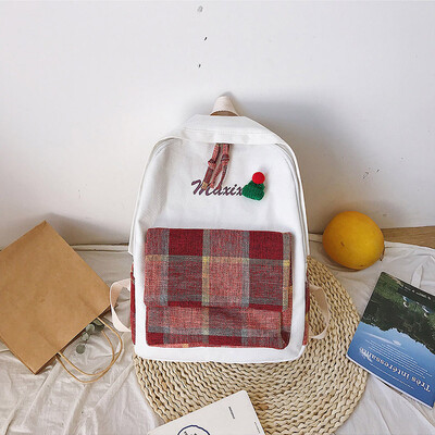 

Xiao Qingxin shoulder bag lady schoolbag lady Korean version of high school students girls with large capacity Backpack