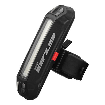 

100LM Bike Rear Light USB Rechargeable LED Taillight Night Cycling Warning Light 7 Lighting Effects