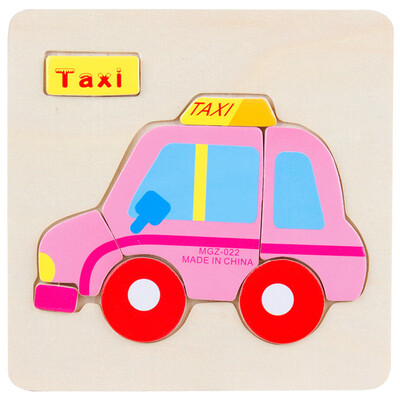 

Tailored 1PC Wooden Ferry Puzzle Educational Developmental Baby Training Toy B
