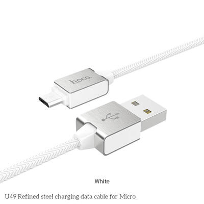 

Hoco U49 TPE Fast Charging Cables For Android Universal USB To Micro Quick Charging Cord-12m