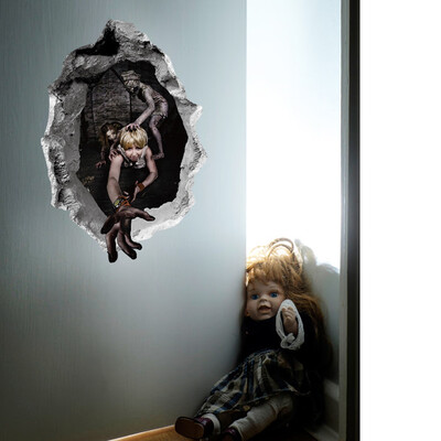 

〖Follure〗Happy Halloween Household Room Wall Sticker Mural Decor Decal Removable Terror