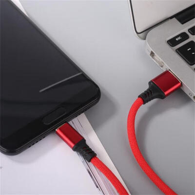 

Universal USB Type-C Fabric Nylon Braided Data Cable Super 5A Fast Charging Line Cord​ For Huawei Mobile Phones-1m