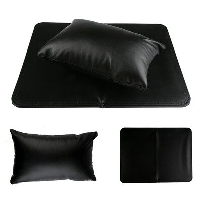 

Toponeto Nail Set Hand Pillow Wrist Pillow Sponge Leather Folding Hand Pillow Pad