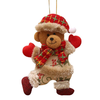 

Xmas Santa Claus Deer Christmas Tree Hanging Ornament Pendant Home Party Decor