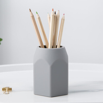 

Siaonvr Silicone Pen Holder Office Storage Fashion Desktop Finishing Box