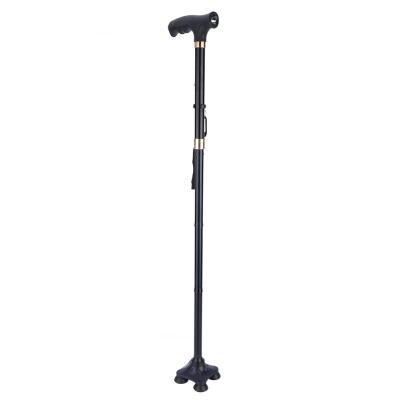 

Greensen Adjustable Folding Cane Aluminium Alloy Anti-slip Walking Stick with Lamp for Old Man