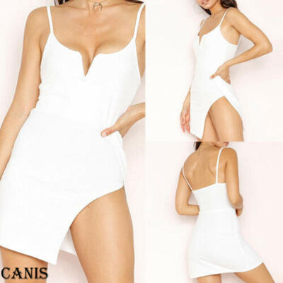 

Womens Sexy Bodycon Sleeveless Evening Party Cocktail Club Short Mini Dress