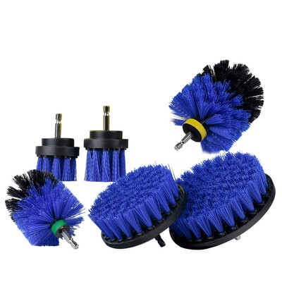

〖Follure〗6Pcs Grout Power Scrubber Cleaning Brush Cleaner Combo Tool Kit