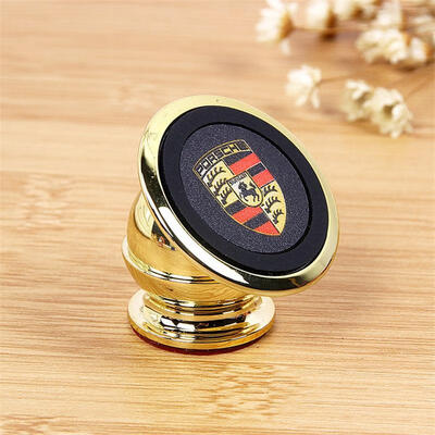 

Universal Car Magnetic Metal Phone Bracket Dropship 360 Degree Rotation Auto Mobile Phone Holder Multicolor Car Logo