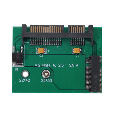 

M2 NGFF B Key SSD to Half-Height 25inch SATA SSD Converter Adapter Card