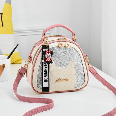 

Summer womens bag fashion small fresh net red shoulder bag Joker Messenger bag women ins