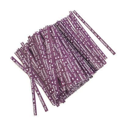 

Toponeto Kraft Paper Color Tied Packaging Bread Lollipop Baking Dessert Sealing Strip