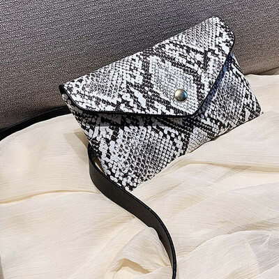 

Tailored Fashion Women Outdoor Serpentine Hasp Messenger Bag Sports Chest Bag Waist Bag