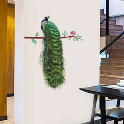 

〖Follure〗DIY Home Peacock Removable Decor Environmentally Mural Wall Stickers Decal