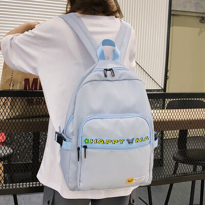 

Uh Li schoolbag girl Korean version Senior High School Yusuku ulzzang junior high school students shoulder bag backpack Japanese l