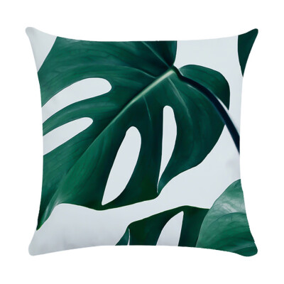 

Pillow Case Tropical Leaves Series Linen Cushion Covers