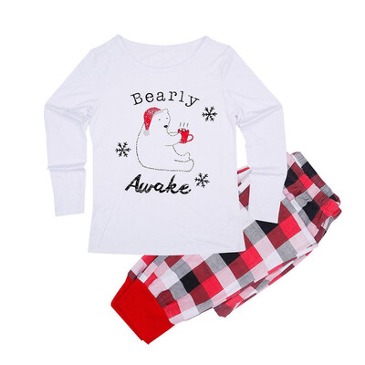 

Family Matching Adult Women Kids Baby Sleepwear Nightwear Pajamas Christmas Pyjamas Set