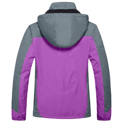 

Toponeto Womens Spring Autumn Outdoor Hoodie Zipper Hat Removable Sport Assault Coat