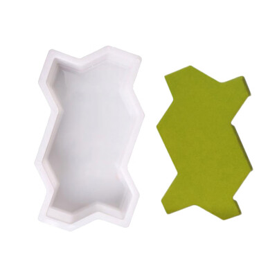 

Siaonvr Plastic Making DIY Paving Mould Home Garden Floor Road Concrete Stepping
