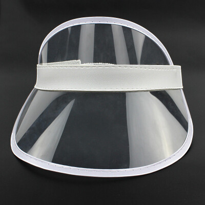 

Summer PVC Sun Visor Hat Headband Cap UV Protection Transparent Outdoor Hiking