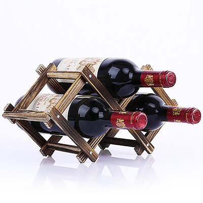 

Toponeto Red Wine Wooden Rack 3610 Bottle Mount Holder Kitchen Exhibitio
