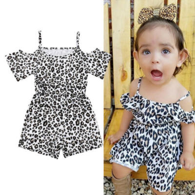 

Summer Toddler Baby Kids Girls Floral Romper Bodysuit Jumpsuit Outfit Clothes