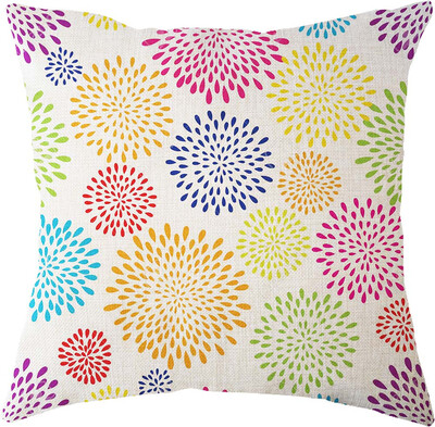 

〖Follure〗Leaf Linen Cushion Cover Throw Pillow Case Sofa Home Decor