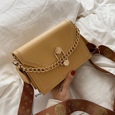 

Net red small bag 2019 new handbag summer small fresh messenger bag Joker chain shoulder bag