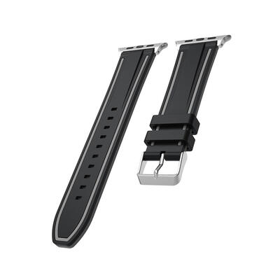 

Flexible Silicone Watch Band Bracelet Wrist Strap for iWatch Band 1 2 3