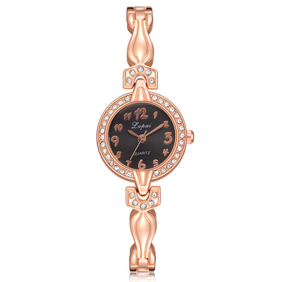 

Lvpai brand fashion womens watch Epoxy alloy ladies bracelet watch diamonds trendy fashion watch