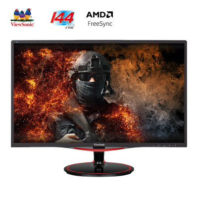 

ViewSonic 236 inch 144HZ refresh rate FreeSynec technology 1ms speed response double HDMI esports game eat chicken display VX2458-MHD