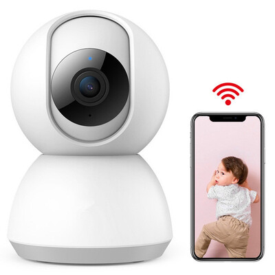 

Xiaomi Mijia 360 Degrees 1080P Baby Monitor Night Vision IR Motio Detection Two Way Audio IP Camera Pan-tilt Version