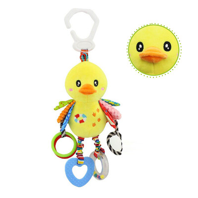 

Tailored Baby Stroller Hanging Toy Plush Animal Rattle Bed Bell Infant Baby Toy