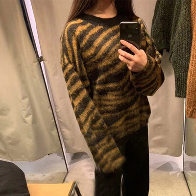

Tailored Womens Lady O-neck Sweater Casual Solid Loose Long Sleeve Tops Slim Fit Pullover