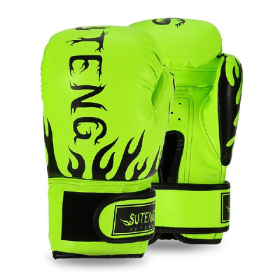 

Boxing Gloves for Children Breathable Safety Kickboxing Training Leather Gloves for Child