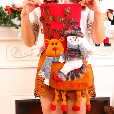 

〖Follure〗Pendant Socks Tree Ornament New Decor Christmas Hanging Decoration Gift Bag Xmas