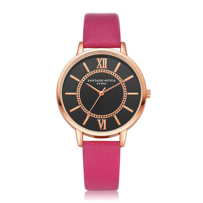 

Hot Womens Watches Business Style Dial Ladies Simple Quartz Wristwatch Casual Leather Strap Clock Gift Mujer Bayan Kol Saati