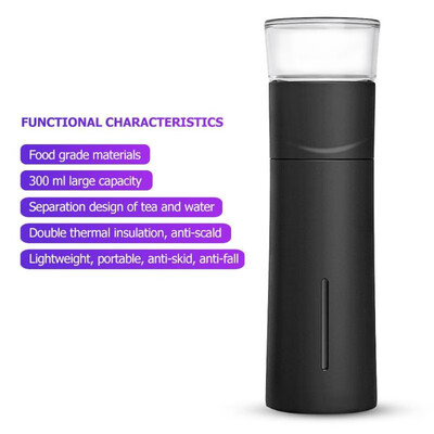 

Xiaomiyoupin PINZTEA 300mL Thermal Cup Portable Insulated Water Bottle