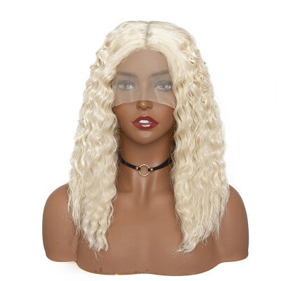 

U Part Lace Front Wigs Long Kinky Curly Synthetic Wigs For Black Women Hair Wigs