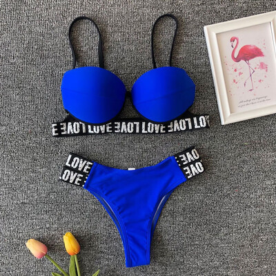 

Sexy Womens Padded Bra Push-up Bikini Set Swimsuit Bathing Beachwear Swimwear Beach
