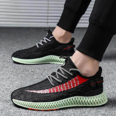 

2019 new mens shoes summer Korean version of the trend of wild sports casual canvas shoes breathable running tide shoes summer