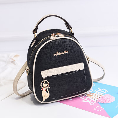

In summer the Korean version of the new womens trendy Korean version has a single shoulder slant bag backpack double shoulder f
