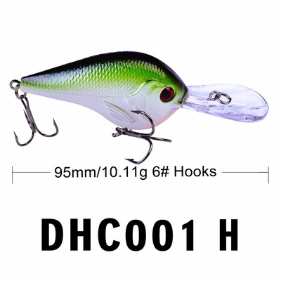 

VISSEN 2PCS Hot freshwater sea fishing bait 95cm-1011g rock fat fat mini bait lure plastic hard bait