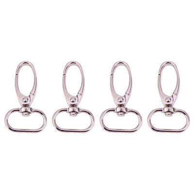 

4pcs Retro Style Antique Silver Finish Luggage Bag Buckle Lobster Clasps
