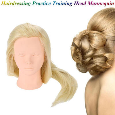 

Greensen Hair Styling Practice Hairdressing Training Head Wig Mannequin Head Mannequin Hairdressing Training